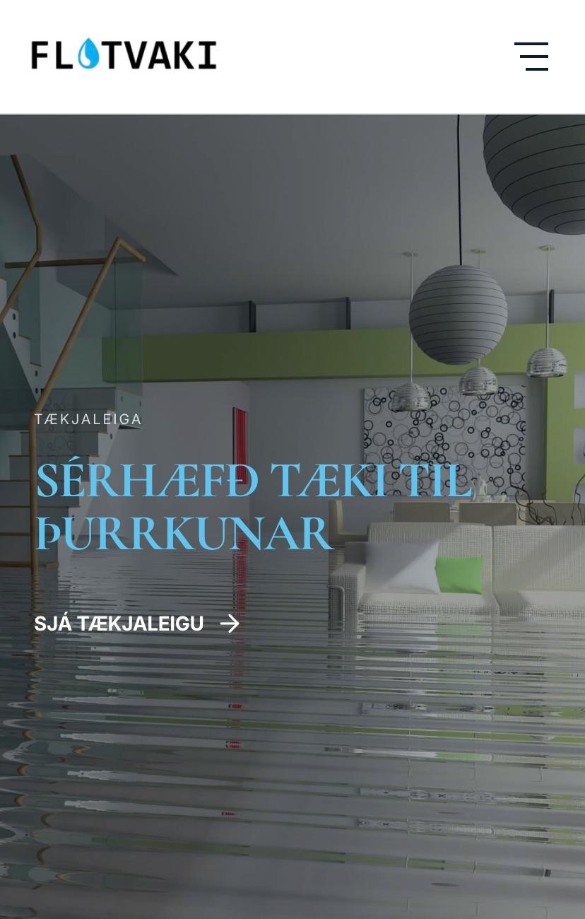 Forsíða Flotvaki verkefnis